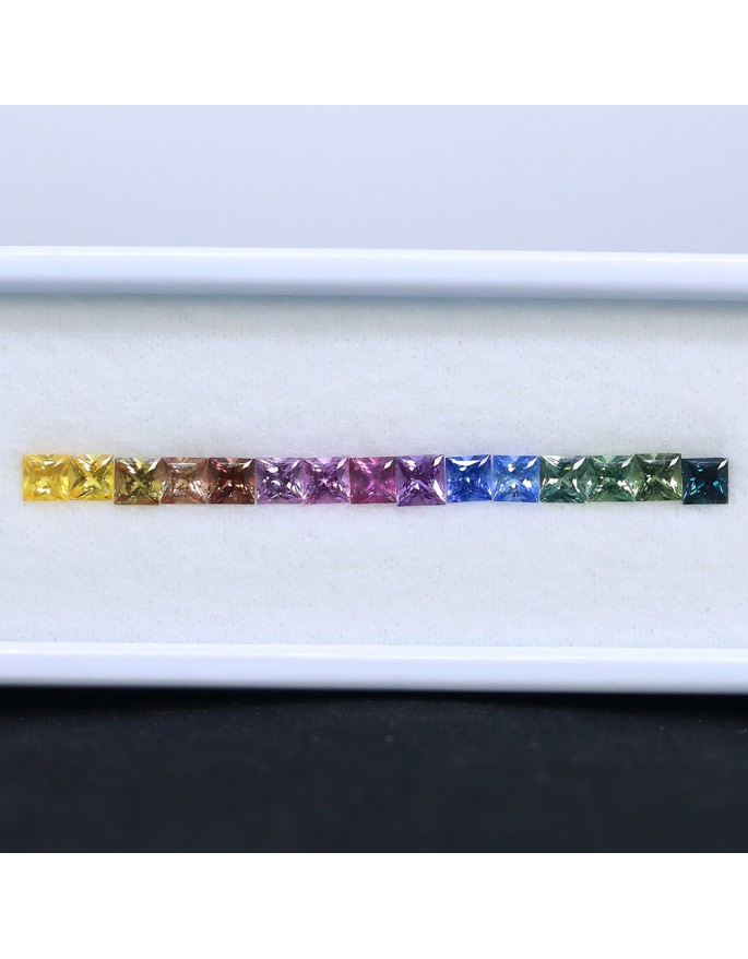 Multi1004 - Multi-Color Sapphire Bracelet