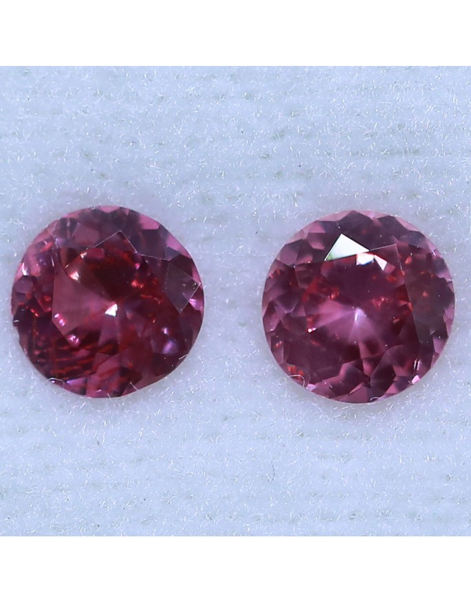 PS4583 - 5 mm Natural Heated Pink Sapphire