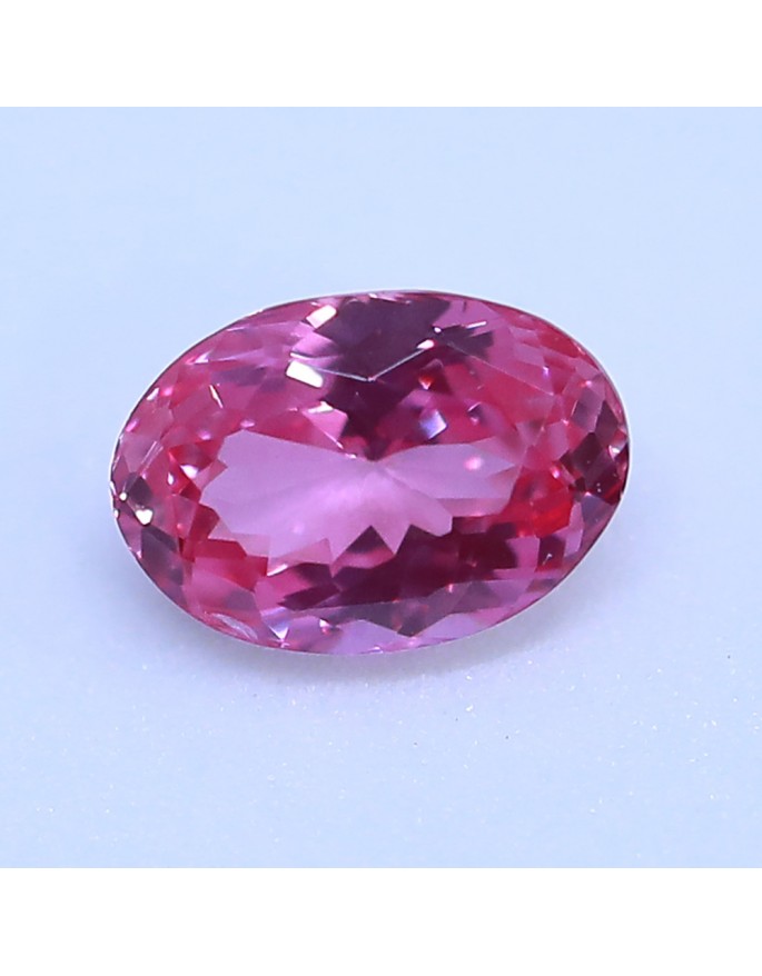 PS4603 - 8 x 6 mm Natural Heated Pink Sapphire