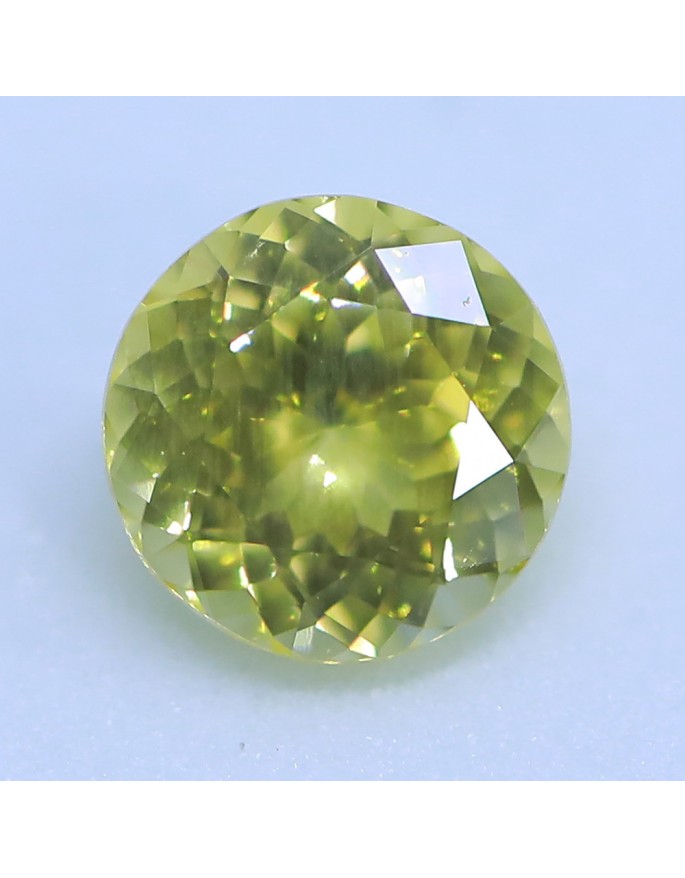 YS4658 - 6 mm Natural Heated Yellow Sapphire